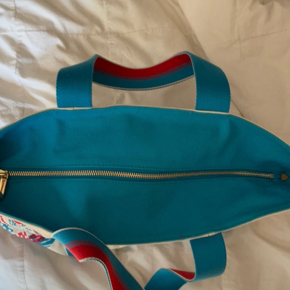Tory Burch authentic NWOT canvas tote - Picture 6 of 10